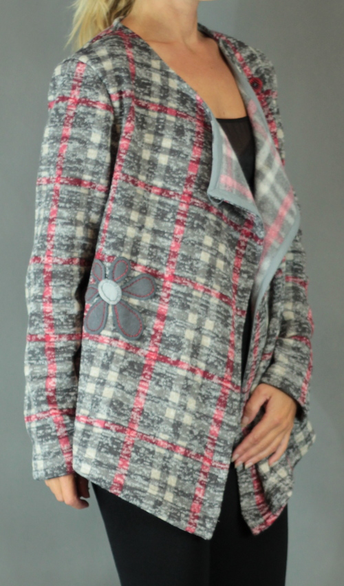 019_LaJuPe cardigany viskóza bez_podšívky_šedá_vínová_áčkový_bez_kapes_šedá_kytka_kytka LaJuPe cardigany viskóza bez_podšívky_šedá_vínová_áčkový_bez_kapes_šedá_kytka_kytka