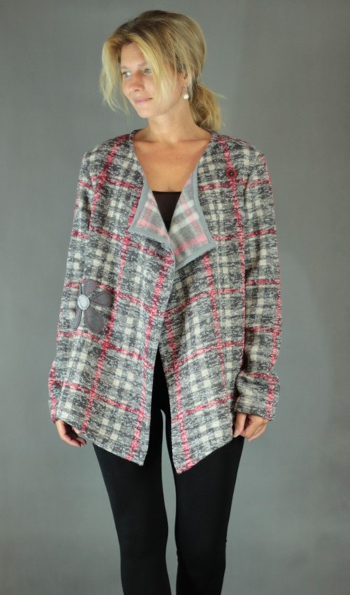 019_LaJuPe cardigany viskóza bez_podšívky_šedá_vínová_áčkový_bez_kapes_šedá_kytka_kytka LaJuPe cardigany viskóza bez_podšívky_šedá_vínová_áčkový_bez_kapes_šedá_kytka_kytka